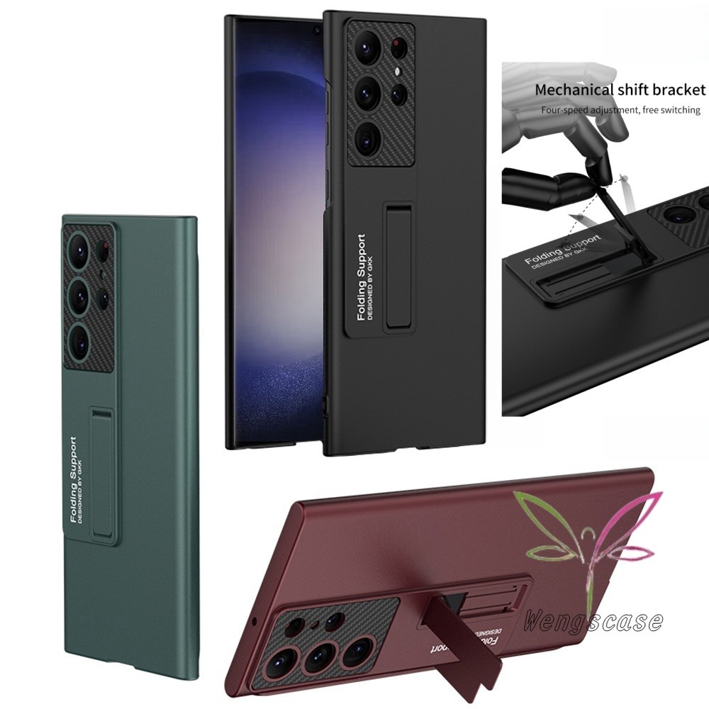 Ốp lưng đế siêu mỏng mỏng mỏng cho Samsung Galaxy S25 S24 S23 S22 Ultra S25 S24 Plus Ốp lưng Pc cứng