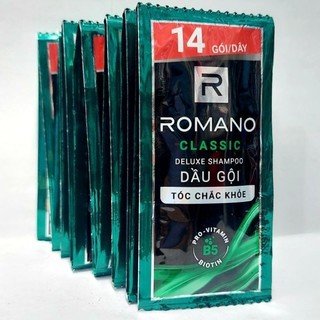 - Dây dầu gội nam Romano Classic Deluxe Shampoo