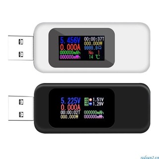 Bộ usb đo điện áp dòng điện redsun2 màn hình oled chuyên dụng