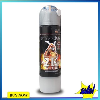 Sơn samurai xịt lót epoxy màu xám 2K04 làm mới đẹp xe bám tốt chống gỉ sét hàng chính hãng