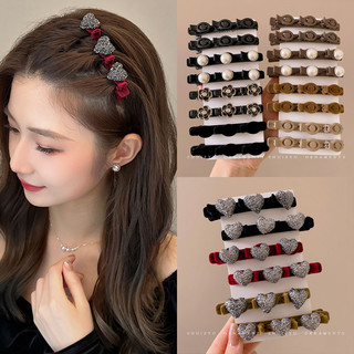 2 chiếc kẹp tóc bện hàn quốc kẹp tóc thời trang kẹp tóc