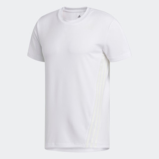 adidas Tập luyện Áo phông AEROREADY 3 Sọc Nam trắng FL4310