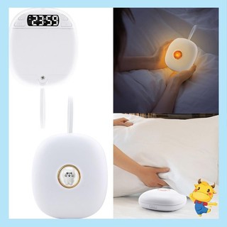 Be > Đồng hồ báo thức rung im lặng có màn hình hiển thị LED Đồng hồ học sinh Mèo LED dễ thương