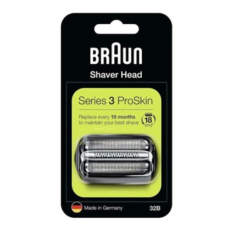 Braun-Series 3-Electric Shaver Replacement Head, ProSkin Electric Shavers Black
