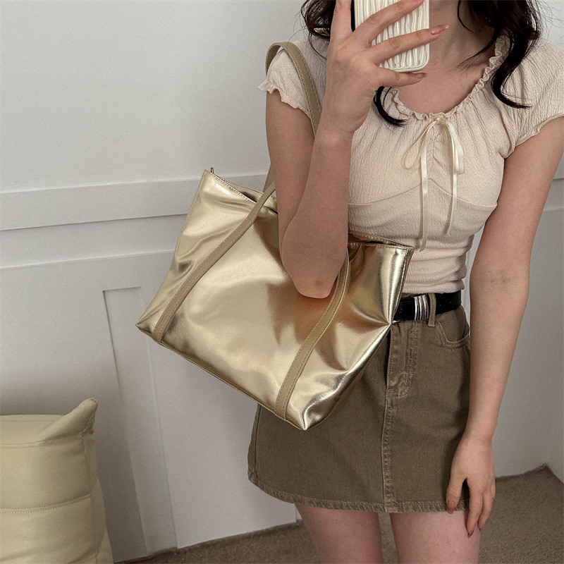 ZHUXIAOGU Túi Xách Nữ Sức Chứa Lớn Thời Trang Phong Cách retro