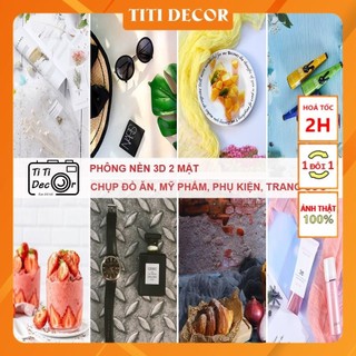 Phông nền giấy 3D chụp trang sức, mỹ phẩm, phụ kiện, túi xách, nước uống, đồ ăn, giày