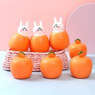 Ngộ nghĩnh Cà Rốt Thỏ Cốc Bóp Đồ Chơi Giảm Căng Thẳng Thỏ Pinch Vui Vẻ Căng Thẳng Bóng Thông Hơi Sóc Cốc Prank Đồ Chơi Fidget Đồ Chơi Quà Tặng