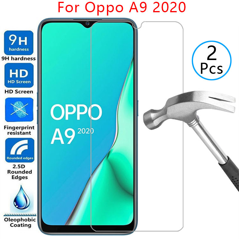 Ốp bảo vệ màn hình kính cường lực cho oppo a9 2020 nắp trên oppoa9 a 9 9a a92020 6.5 điện thoại bảo 