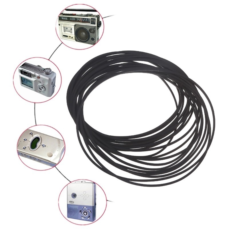 YXA 20 Chiếc Thắt Lưng Cao Su Cho Máy Nghe Cassette Đầu Ghi Video Bàn Xoay Sửa Chữa Thắt Lưng 70-100