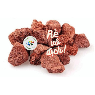 1kg Đá Nham Thạch Đỏ Vật Liệu Lọc Hoàn Hảo Cho Hồ Thuỷ Sinh