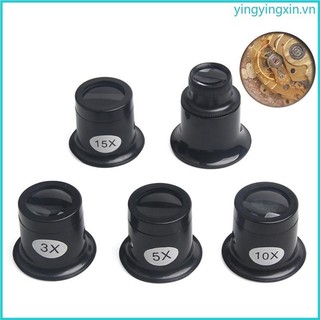 Kính lúp vòng đeo mắt YIN Jewelers Kính lúp một mắt dành cho thợ làm đồng hồ