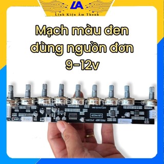 Mạch Pre Loa Kéo 9 Nút Volume, Mạch Loa Kéo 9 Volume Nguồn Đơn PR9
