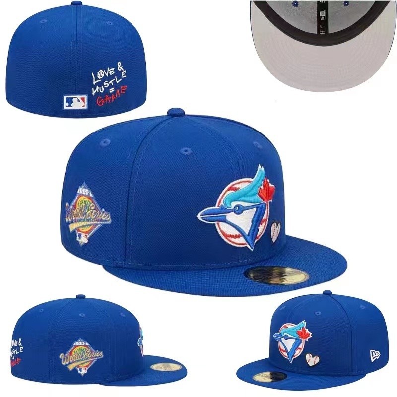 Hàng Mới Về MLB Toronto Xanh Jays Được Trang Bị Mũ 59FIFTY Mũ Đóng Toàn Bộ Thể Thao Thêu Nam Nữ Mũ Topi