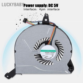 LUCKYBABY Quạt Làm Mát CPU Mới 5V 4Pin Cho HP 15‑V 15‑P 14‑V 767712‑001