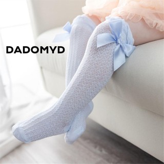 DADOMYD Tất Chân Lưới Đính Nơ Dễ Thương Cho Bé