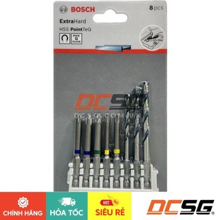 Bộ mũi khoan, mũi vít, vặn ốc bosch pick&click | dcsg