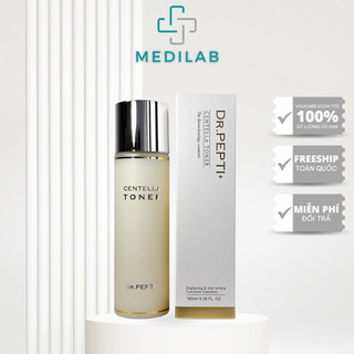 Toner Dr.Pepti Centella Hàn Quốc 180ml Chính Hãng Dưỡng Da Căng Bóng
