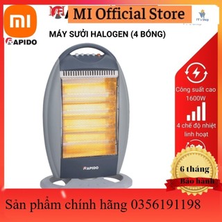 Máy sưởi Halogen Rapido RHH – 1600MM cao cấp 4 bóng sưởi, bảo hành 1 năm