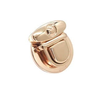 Bộ khóa sập vàng tròn loại thường - Phụ kiện túi xách