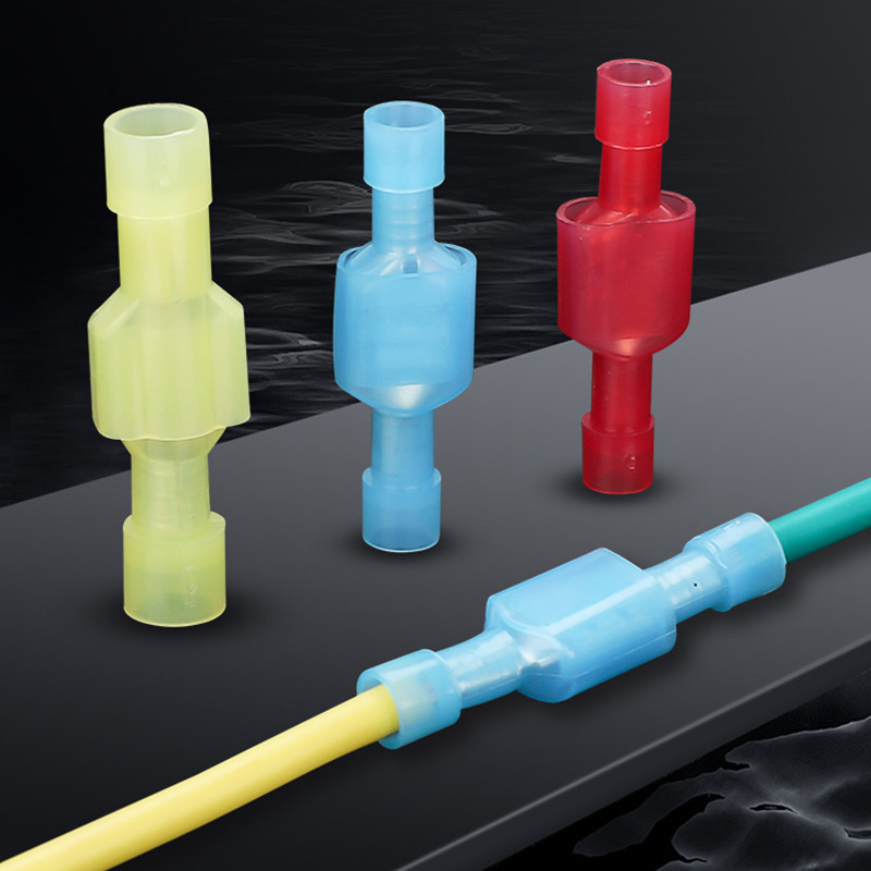 Mdfn / FDFN NYLON Nam Nữ Cách Nhiệt Hoàn Toàn Uốn Thiết Bị Đầu Cuối Spade Khớp Cáp Điện Đầu Cuối Môn