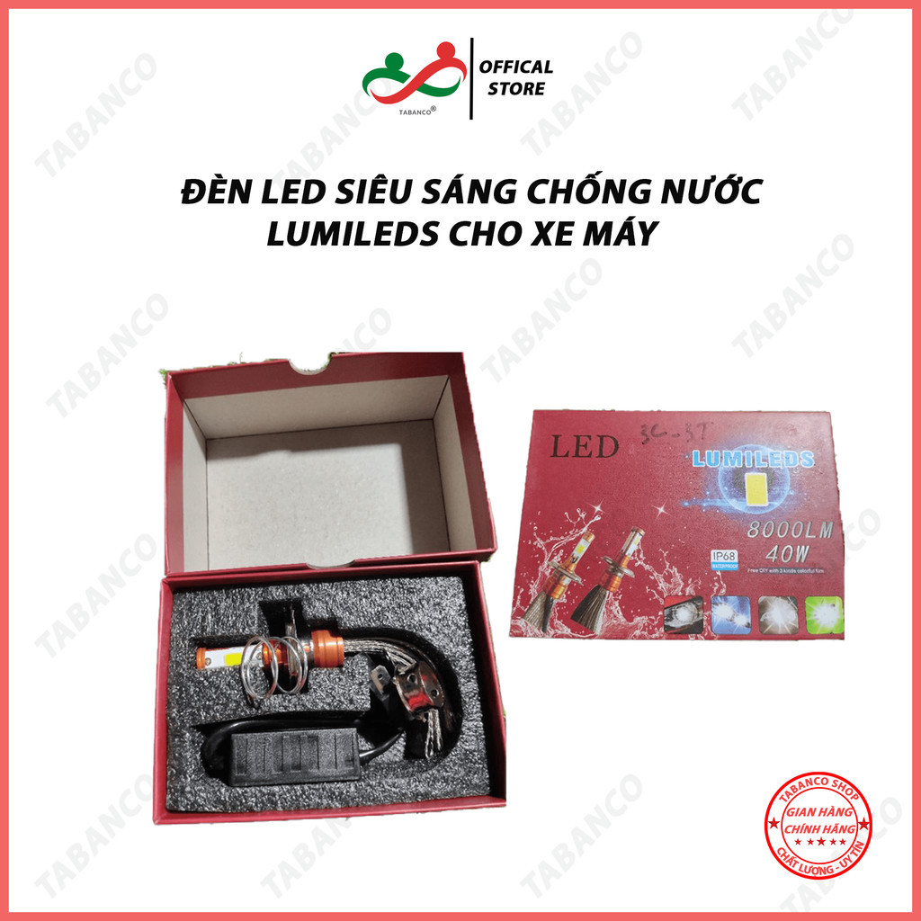 Đèn led siêu sáng chống nước lumileds cho xe máy