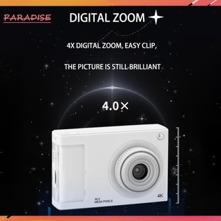 [Paradise1.vn] Camera Mini HD 48MP Màn hình IPS 2.4in Camera trẻ em Zoom 16X Camera Video 4K