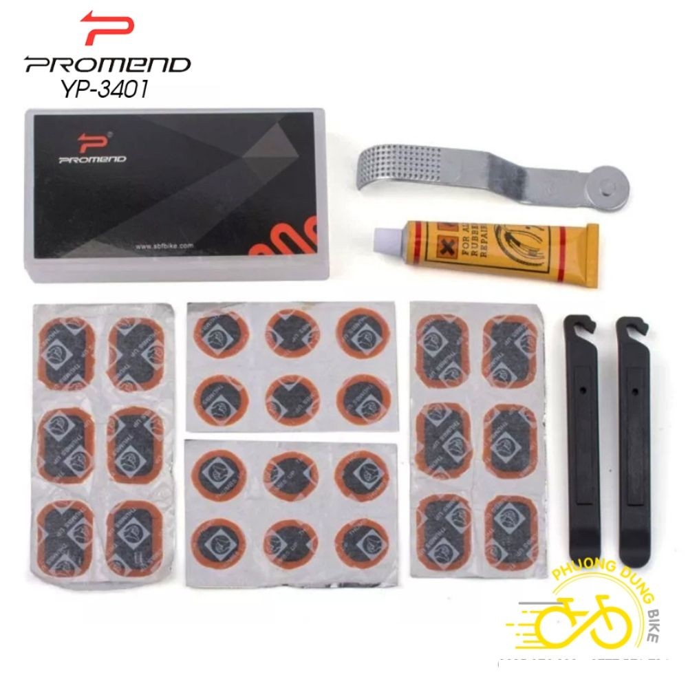 Hộp vá săm ruột xe đạp PROMEND YP-3401