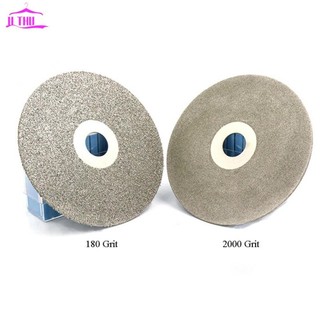 【UTHU】Versatile Diamond Coated Flat Lap Wheel 100mm 4 Lapidary Grinding Disc