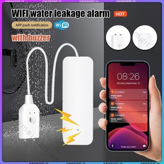 Tuya Zigbee Smart Wifi Cảm biến rò rỉ nước Máy phát hiện ngập lụt Ứng dụng cuộc sống thông minh Thông báo cảnh báo Báo động an ninh gia đình