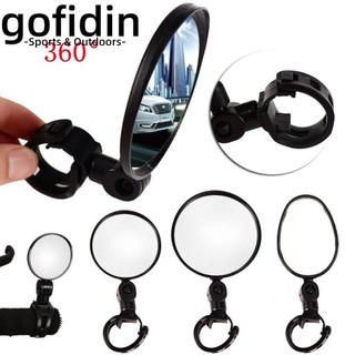 Gofidin gương xe đạp, gương chiếu hậu xe đạp góc rộng có thể điều chỉnh, tay cầm silicon đi xe đạp xoay 360 tay lái gương lồi xe đạp xe máy