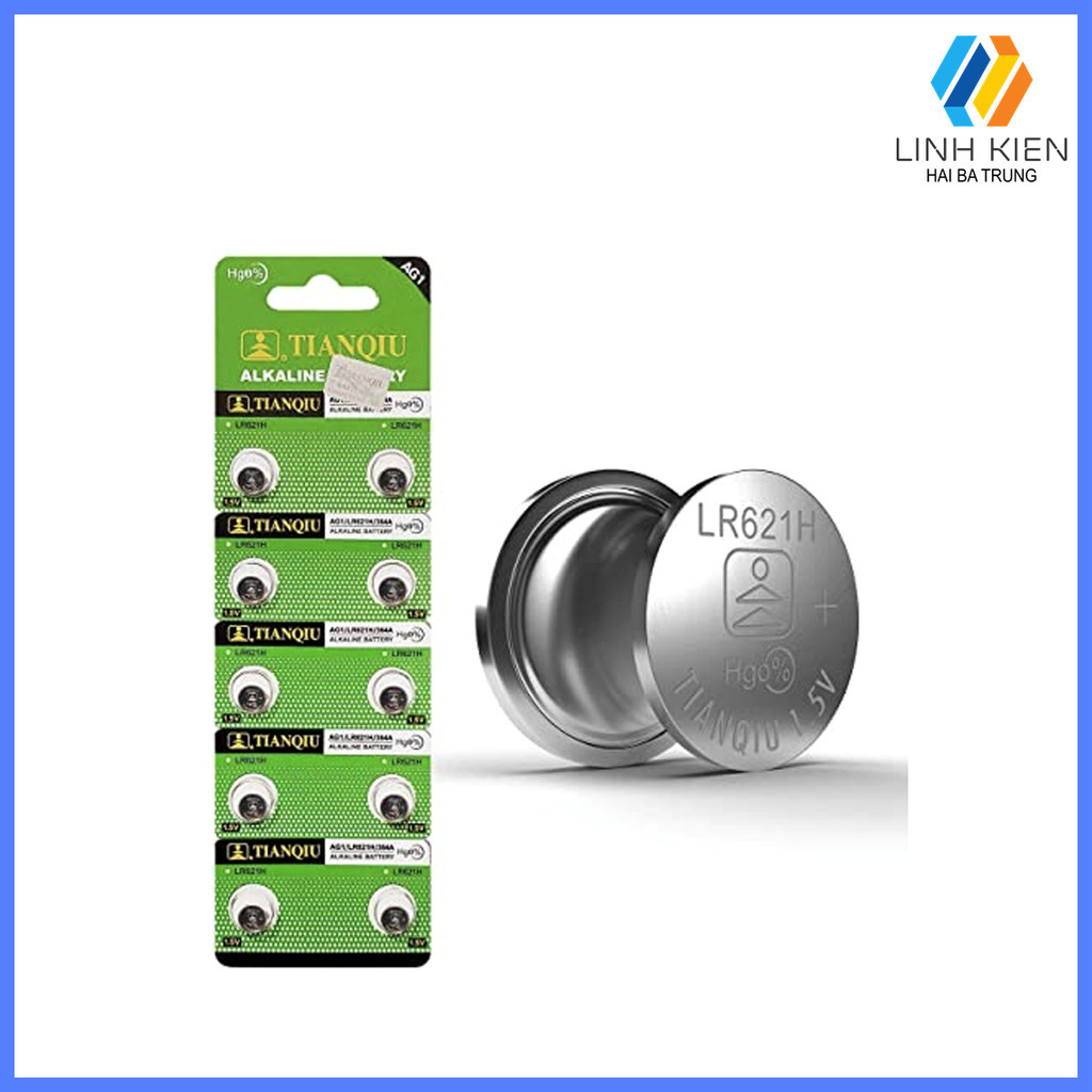 [Có sẵn] Pin LR621 (AG1) loại vỉ (1 viên)