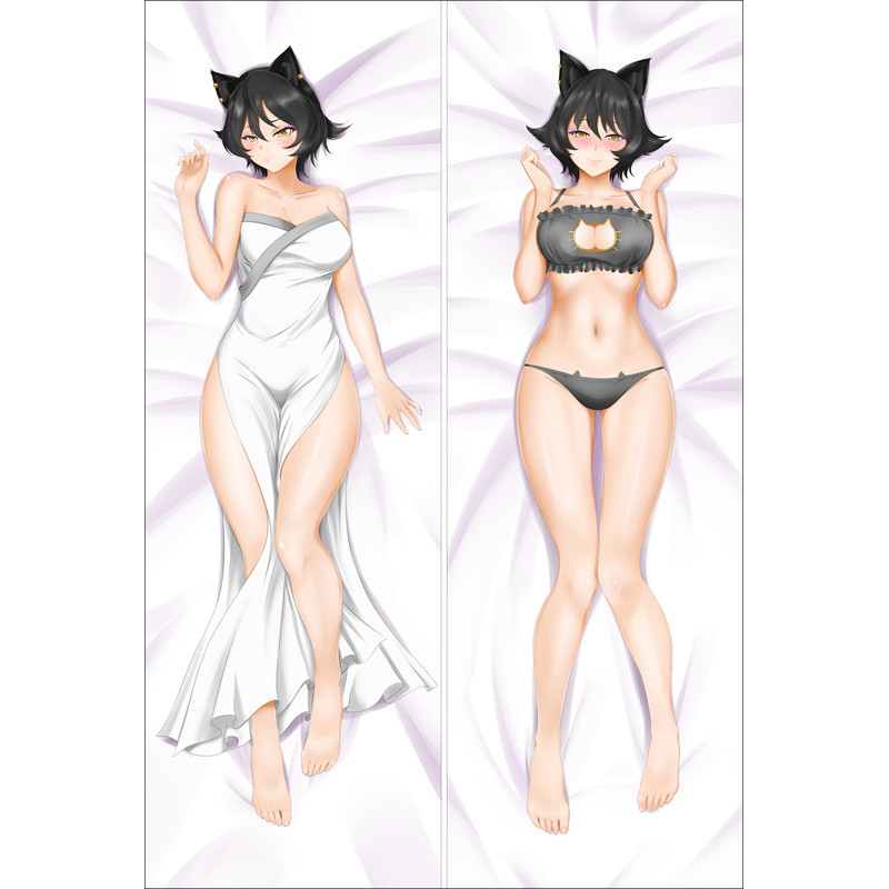 Rwby kali belladonna Body Gối Anime Dakimakura Gối Ôm Ném Đệm 50X150CM