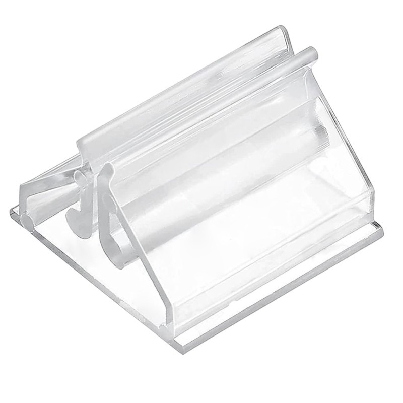 KIN 20x Set Sign Stand Photo Holders Trong suốt Place Cards Holders Picture Stand