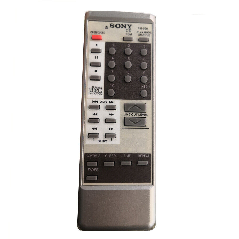 Mới RM-990 Dành Cho Sony CD Player Điều Khiển Từ Xa CDP497 CDP590 CDP790 CDP970 CDP990