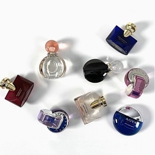 Mẫu nước hoa Bvlgari dành cho nam và nữ hương thơm nước hoa Q màu xanh biển 5ML
