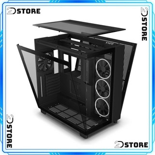 Vỏ case máy tính NZXT H9 Elite Black (Mid Tower/Màu Trắng)