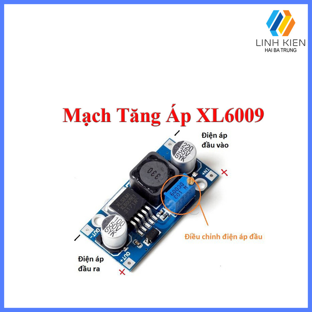 [Có sẵn] Module Tăng Áp XL6009 DC-DC