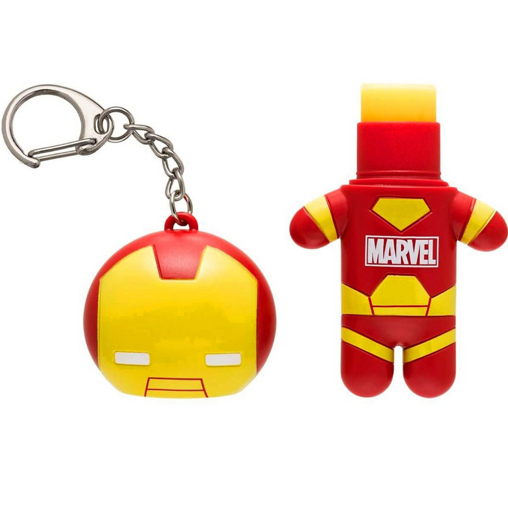 Son Dưỡng Môi Lip Smacker Marvel Super Hero Lip Balm Hương Đào #Iron Man 4g