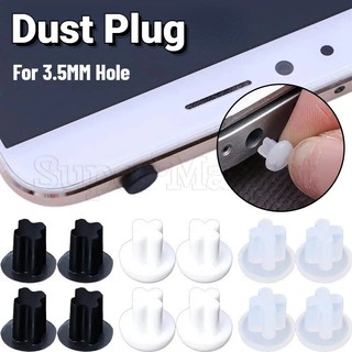 Phích cắm bụi lỗ 3,5MM - Bảo vệ lỗ tai nghe - Nút chặn lỗ điện thoại - Silicon mềm, chống bụi - Vỏ giao diện giắc cắm - Dành cho micrô âm thanh MP3 dành cho máy tính xách tay
