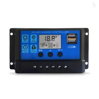 Bộ điều khiển sạc năng lượng mặt trời 50A, Bảng điều khiển năng lượng mặt trời được nâng cấp Cổng USB Bảng điều khiển năng lượng mặt trời Pin Bộ điều chỉnh thông minh, Màn hình LCD có thể điều chỉnh đa chức năng Bộ điều khiển đèn đường