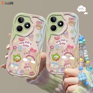 Dành Cho Infinix Hot 40i 30i Smart 8 7 6 5 Zero 30 Note 30 Note 12 G96 Hot30 20s 12 11 9 10 Play Spark 20C 10C Camon 20 Nhiều Màu Sắc DIY 3D Phim Hoạt Hình Búp Bê Động Vật Vòng Tay BY