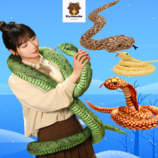  Búp Bê Rắn Python Sang Trọng Đồ Chơi Mô Phỏng Rắn Mềm Làm Đầy Động Vật Gối Rắn Dễ Thương Cho Trẻ Em Quà Tặng Sinh Nhật Trang Trí Nhà Cửa Quà Tặng Năm Mới 