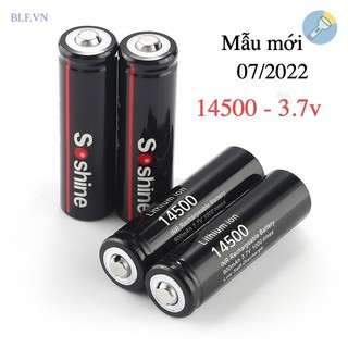 Pin sạc soshine 14500 3.7v 900mah extra