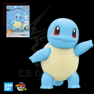 Mô hình pokemon plastic model collection quick! 17 squirtle pokemon plamo lắp ráp rùa