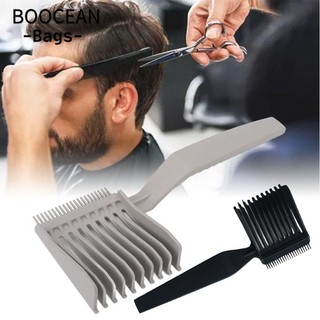 Lược cắt tóc BOOCEAN, Dụng cụ tạo kiểu nam Lược cắt tóc tiện dụng, Lược cắt tóc bằng nhựa Thiết kế Gradienter Clipper Lược cong Salon