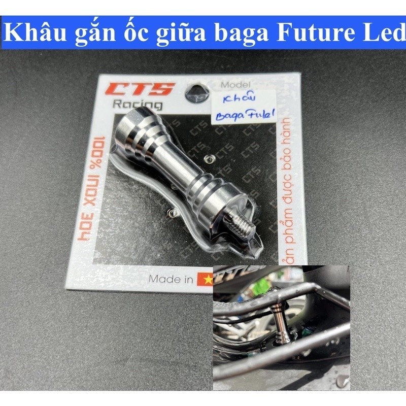 Khâu baga Future Led, Ốc baga Future Led Salaya INOX 304 khâu baga giữa Fuled Future 125