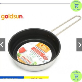 Chảo Chống Dính Inox Cao Cấp Goldsun Đáy Từ các size Hàng Chính Hãng