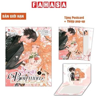 Sách sứ giả bốn mùa - vũ điệu mùa xuân - tập 1 - bản giới hạn - tặng kèm postcard + thiệp pop-up