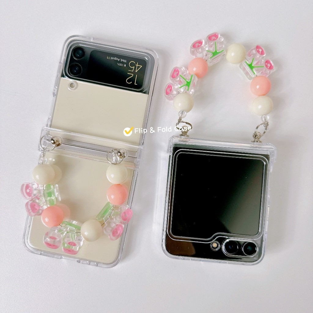 Ốp có dây đeo tay cho Samsung Galaxy Flip7/Flip7FE/Flip6/Flip5/Flip4/Flip3 Z Flip 5 Z Flip 4 Z Flip 