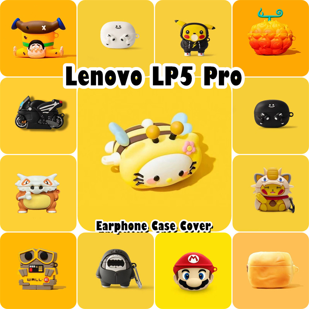 [Giảm giá] Dành cho Ốp lưng Lenovo LP5 Pro Vỏ tai nghe silicon mềm Phim hoạt hình thời trang SỐ 3